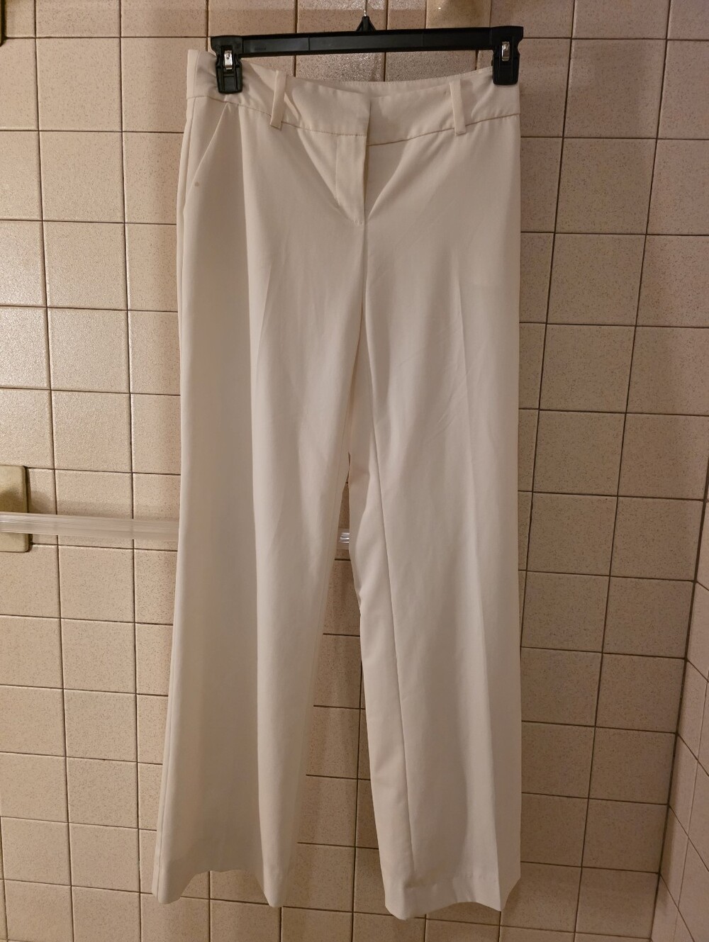 Trina Turk Women's Cream Wide-Leg Dress Pants